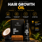 The Holmes All Natural Hair Growth Oil | Pakistan's No. 1 Formula with Coconut Oil (200ml)