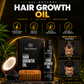 The Holmes All Natural Hair Growth Oil | Pakistan's No. 1 Formula with Coconut Oil (200ml)